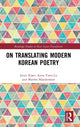 Book cover of: On Translating Modern Korean Poetry. By: Jieun Kiaer