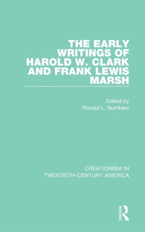 Early Writings of Harold W. Clark and Frank Lewis Marsh