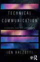 Book cover of: Technical Communication. By: Jon Balzotti