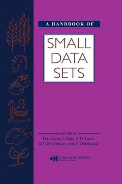 Book cover of: Handbook of Small Data Sets. By: D. J. Hand