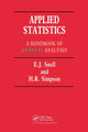 Book cover of: Applied Statistics