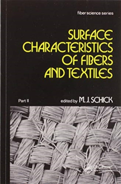 Book cover of: Surface Characteristics of Fibers and Textiles