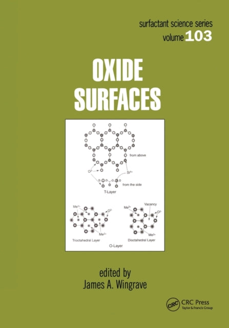 Book cover of: Oxide Surfaces. By: James A. Wingrave