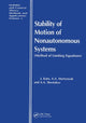Book cover of: Stability of Motion of Nonautonomous Systems (Methods of Limiting Equations)