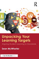 Book cover of: Unpacking your Learning Targets. By: Sean McWherter