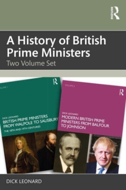 Book cover of: History of British Prime Ministers. By: R. L. Leonard