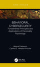 Book cover of: Behavioral Cybersecurity. By: Wayne Patterson