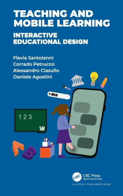 Book cover of: Teaching and Mobile Learning. By: Flavia Santoianni