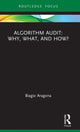 Book cover of: Algorithm Audit: Why, What, and How?. By: B. Aragona