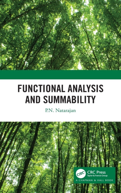 Book cover of: Functional Analysis and Summability. By: P. N. Natarajan