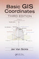 Book cover of: Basic GIS Coordinates. By: Jan Van Sickle