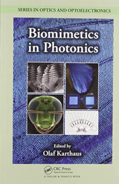 Book cover of: Biomimetics in Photonics. By: Olaf Karthaus