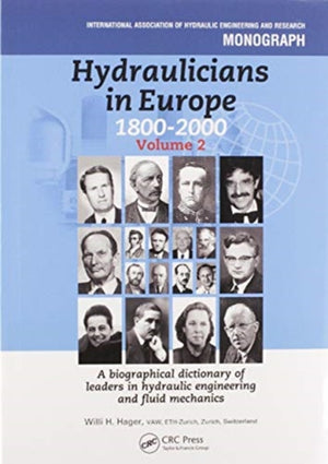 Hydraulicians in Europe 1800-2000