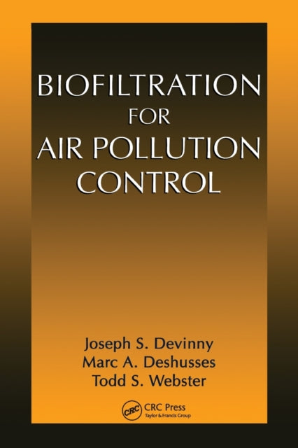 Book cover of: Biofiltration for Air Pollution Control. By: Joseph S. Devinny