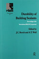 Book cover of: Durability of Building Sealants. By: J. C. Beech