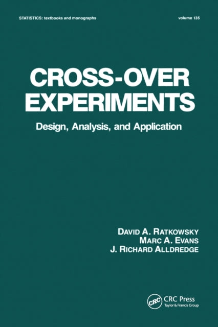 Book cover of: Cross-Over Experiments