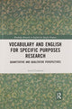 Book cover of: Vocabulary and English for Specific Purposes Research. By: Averil Coxhead