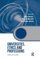 Book cover of: Universities, Ethics and Professions