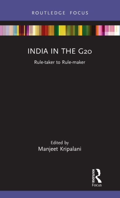 Book cover of: India in the G20. By: Manjeet Kripalani