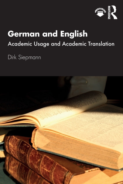 Book cover of: German and English. By: Dirk Siepmann