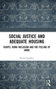 Book cover of: Social Justice and Adequate Housing. By: Silvia Cittadini