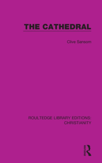 Book cover of: Cathedral. By: Clive Sansom