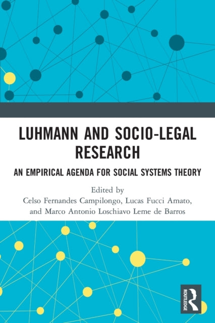 Book cover of: Luhmann and Socio-Legal Research. By: Celso Fernandes Campilongo