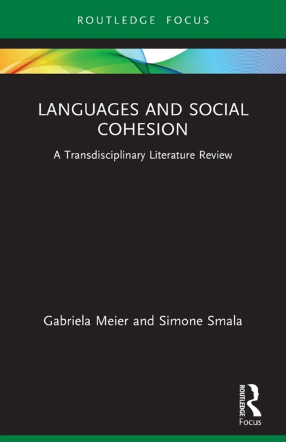 Book cover of: Languages and Social Cohesion. By: Gabriela Meier