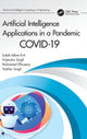 Book cover of: Artificial Intelligence Applications in a Pandemic. By: Salahddine Krit
