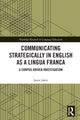 Book cover of: Communicating Strategically in English as a Lingua Franca. By: Janin Jafari