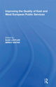 Book cover of: Improving the Quality of East and West European Public Services. By: Elke Löffler