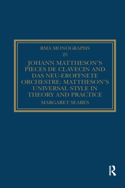Book cover of: Johann Mattheson’s Pieces de clavecin and Das neu-eroffnete Orchestre. By: Margaret Seares