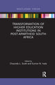 Book cover of: Transformation of Higher Education Institutions in Post-Apartheid South Africa. By: Chaunda L. Scott