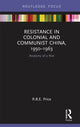 Book cover of: Resistance in Colonial and Communist China, 1950-1963. By: Rohan Price