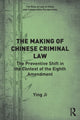 Book cover of: Making of Chinese Criminal Law. By: Ying Ji