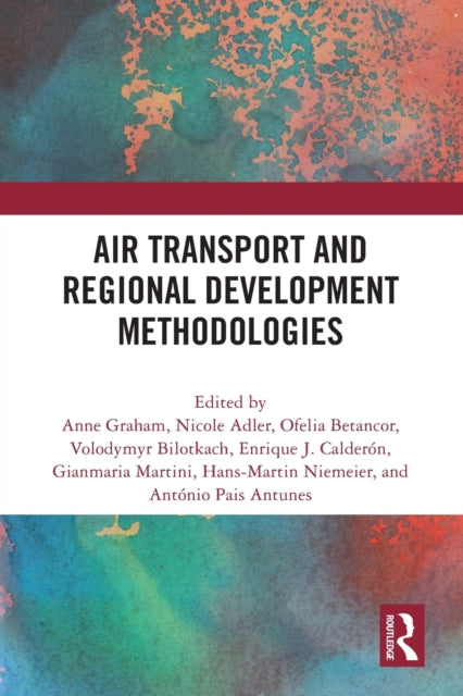 Book cover of: Air Transport and Regional Development Methodologies. By: Nicole Adler
