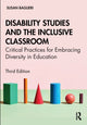 Book cover of: Disability Studies and the Inclusive Classroom. By: Susan Baglieri