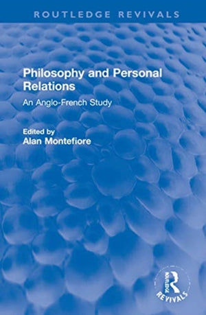 Philosophy and Personal Relations