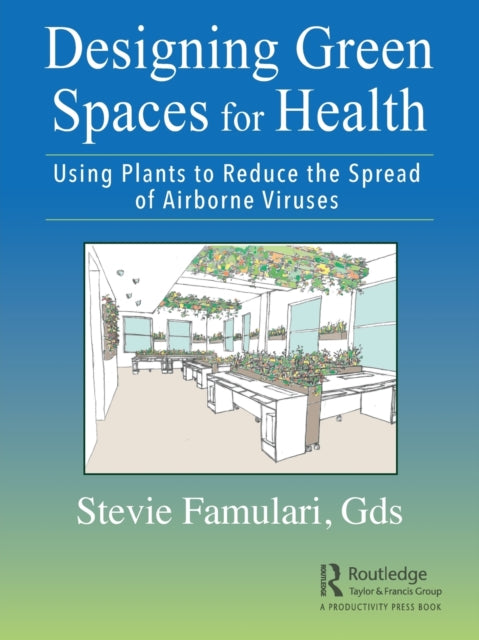 Book cover of: Designing Green Spaces for Health. By: Stevie Famulari