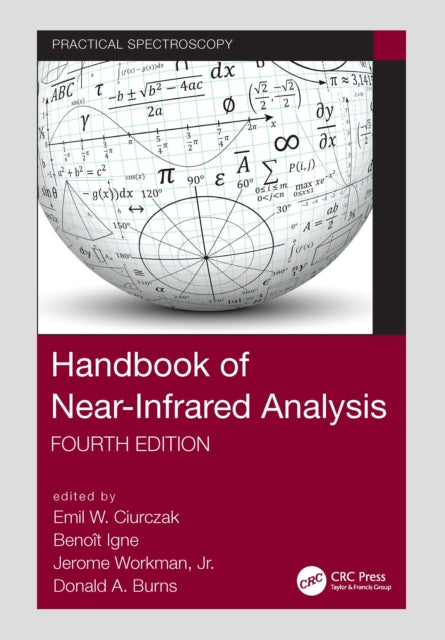 Book cover of: Handbook of Near-Infrared Analysis