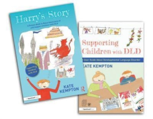 Book cover of: Supporting Children with DLD. By: Kate Kempton