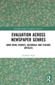 Book cover of: Evaluation Across Newspaper Genres. By: Jonathan Ngai