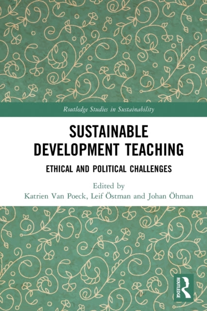 Book cover of: Sustainable Development Teaching. By: Katrien Van Poeck