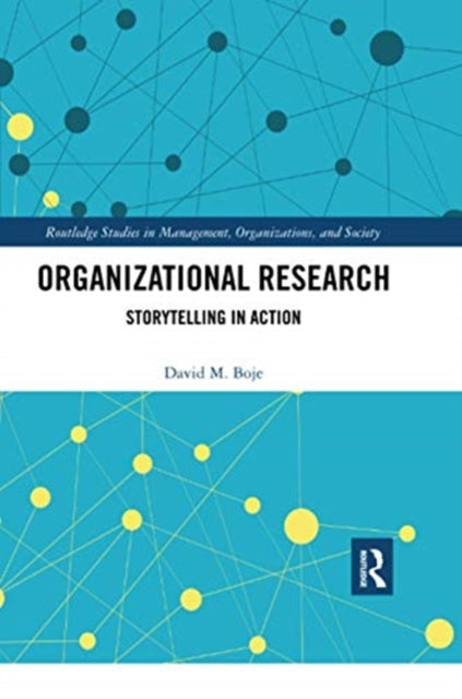 Book cover of: Organizational Research. By: David M. Boje