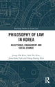 Book cover of: Philosophy of Law in Korea. By: Jeong-Oh Kim