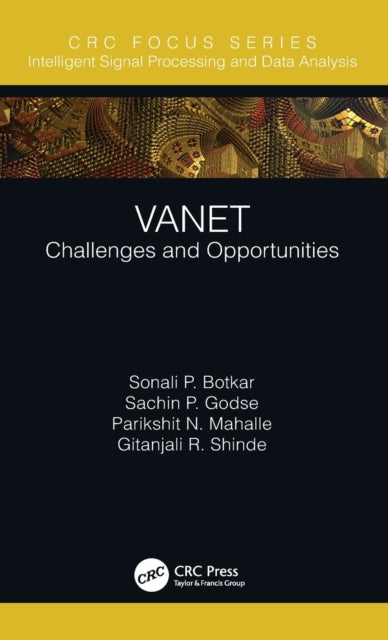 Book cover of: VANET. By: Sonali Prakash Botkar