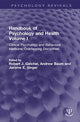 Book cover of: Handbook of Psychology and Health, Volume I. By: Robert J. Gatchel