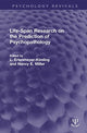 Book cover of: Life-Span Research on the Prediction of Psychopathology. By: L. Erlenmeyer-Kimling
