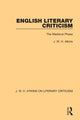 Book cover of: English Literary Criticism. By: J. W. H. Atkins