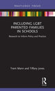 Book cover of: Including LGBT Parented Families in Schools. By: Tiffany Jones